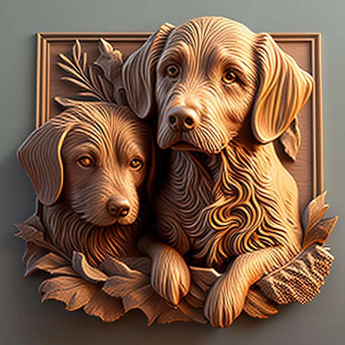 3D model dogs (STL)